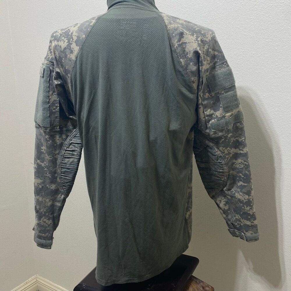 Massif Combat Shirt Camo Men's Size XL Long Sleeve Pullover - Picture 8 of 12